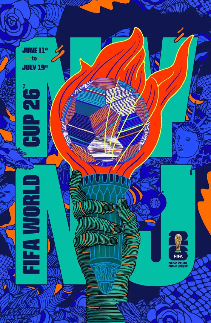 2026 북미 월드컵 포스터(뉴욕)
