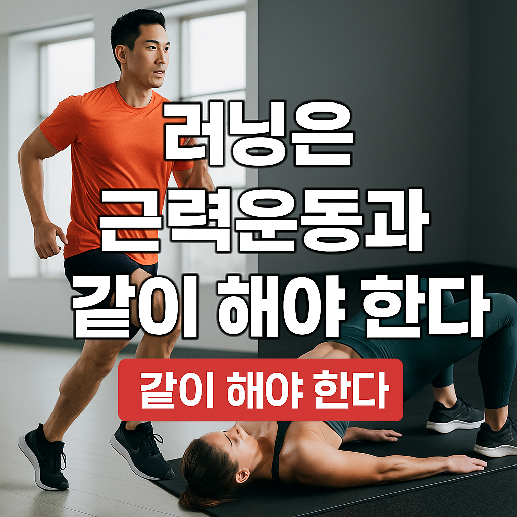 러닝과 근력 운동을 병행 해야 하는 이유