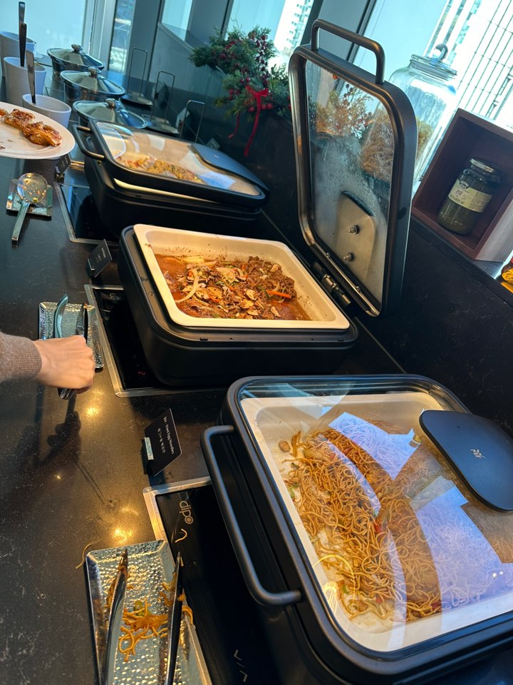 소불고기, 볶음면