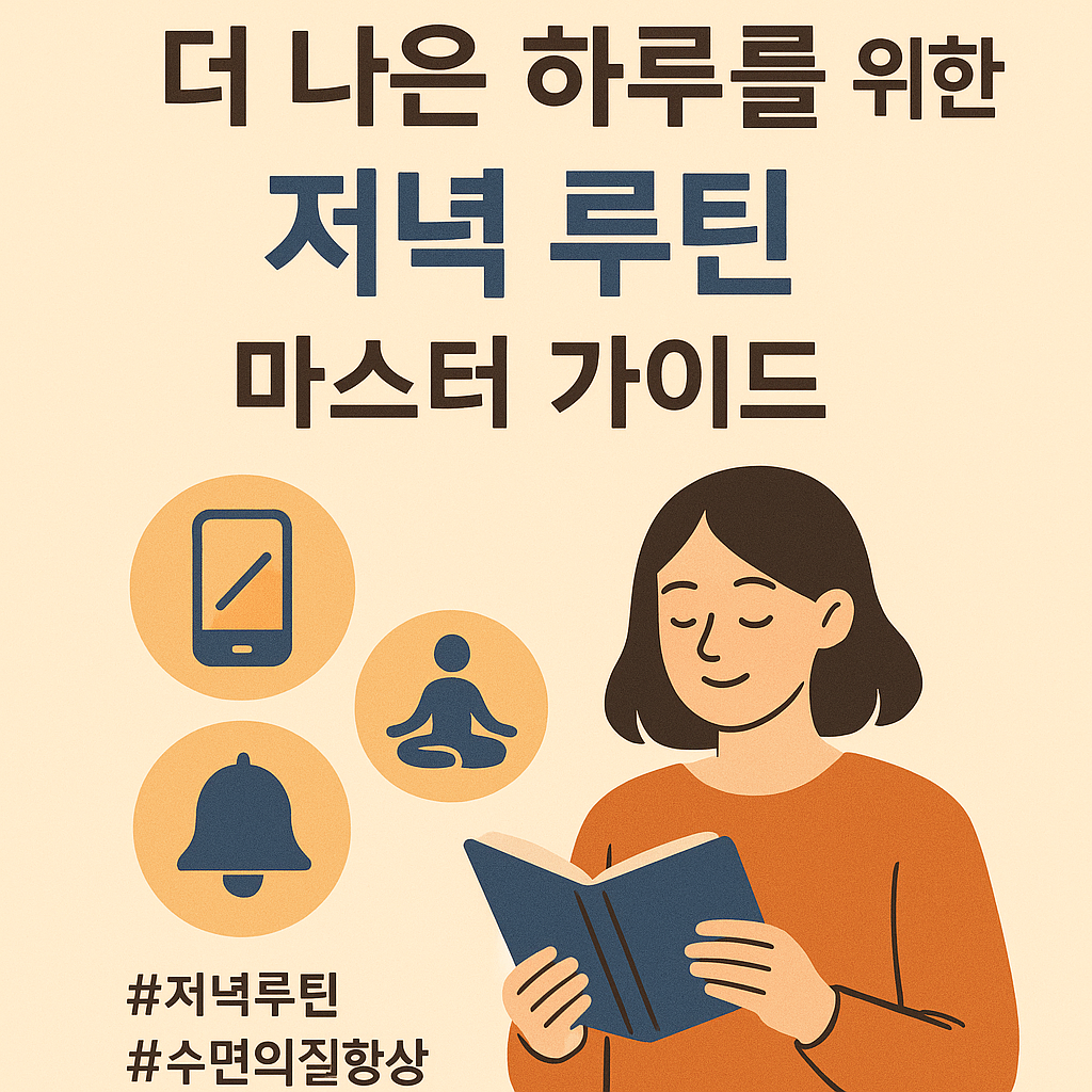 저녁 루틴 마스터 가이드