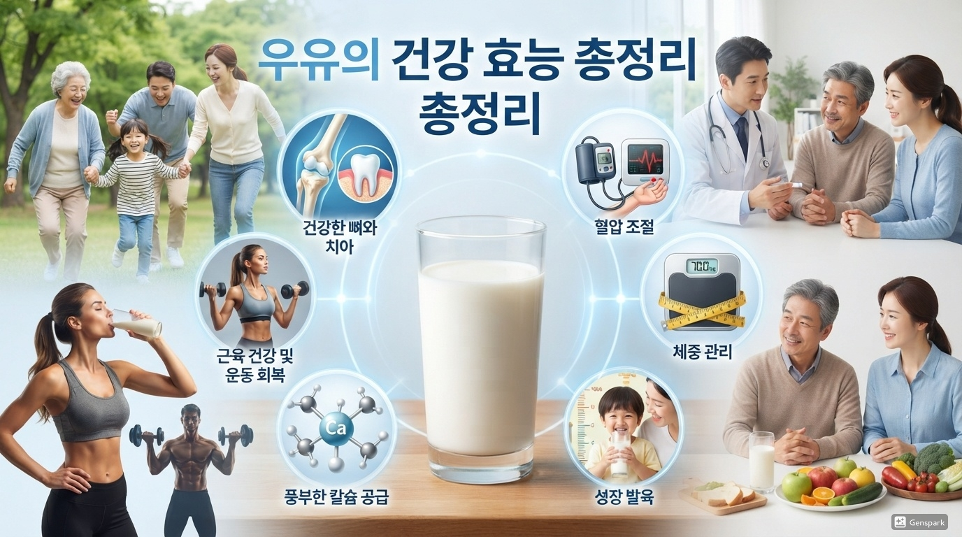 우유의 건강 효능 총정리