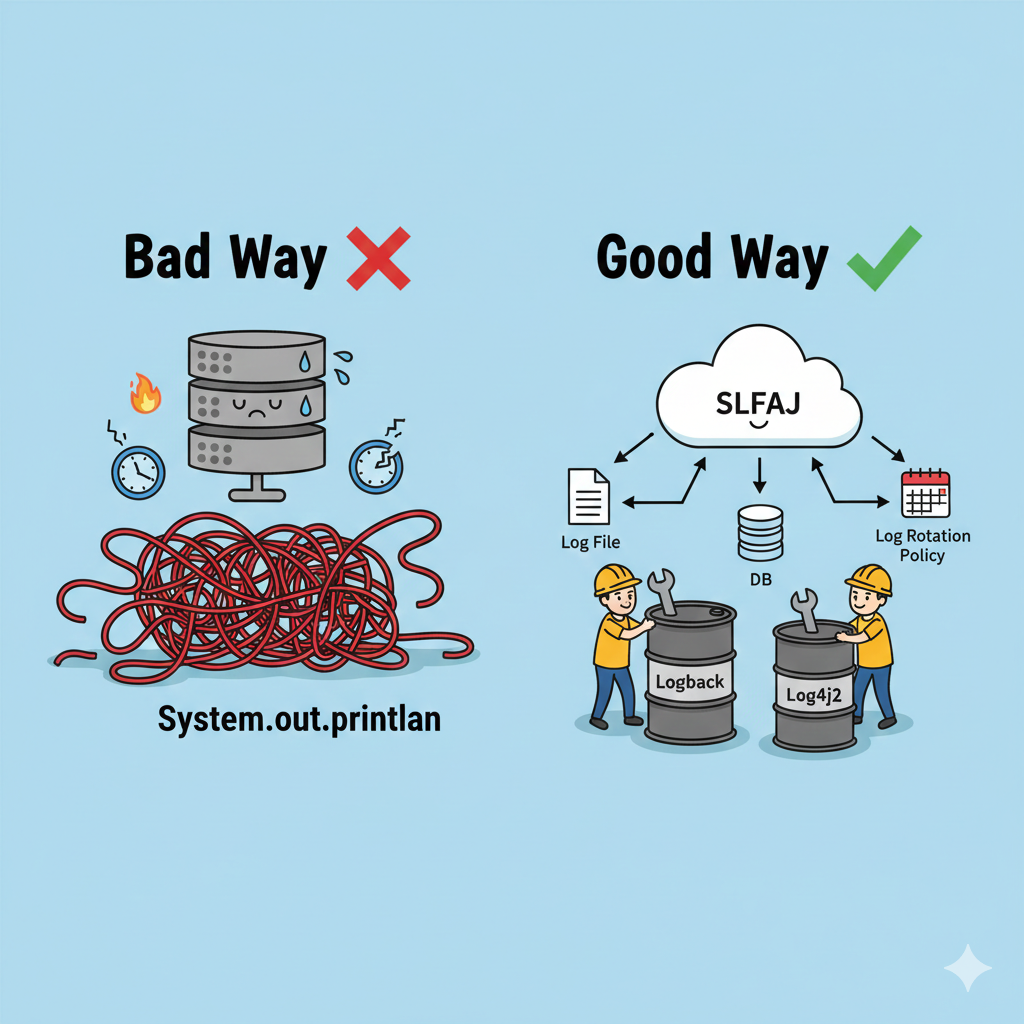 System.out.println