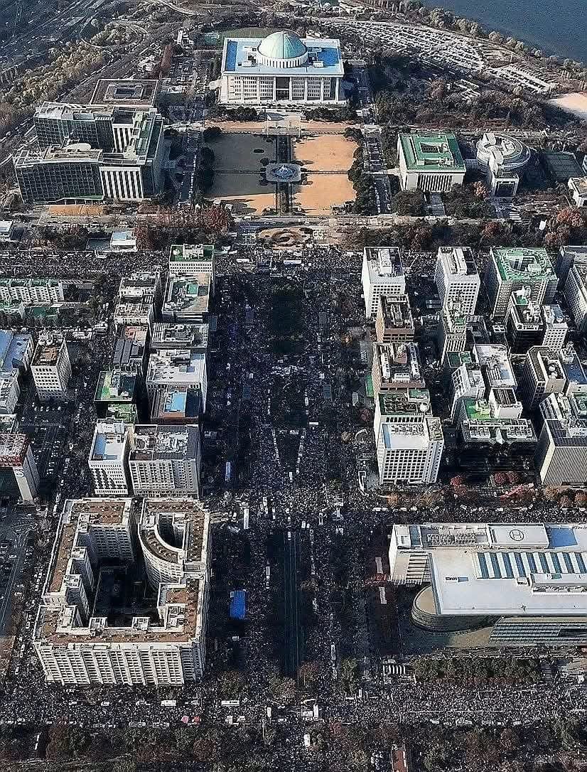윤석열 탄핵 집회 현장