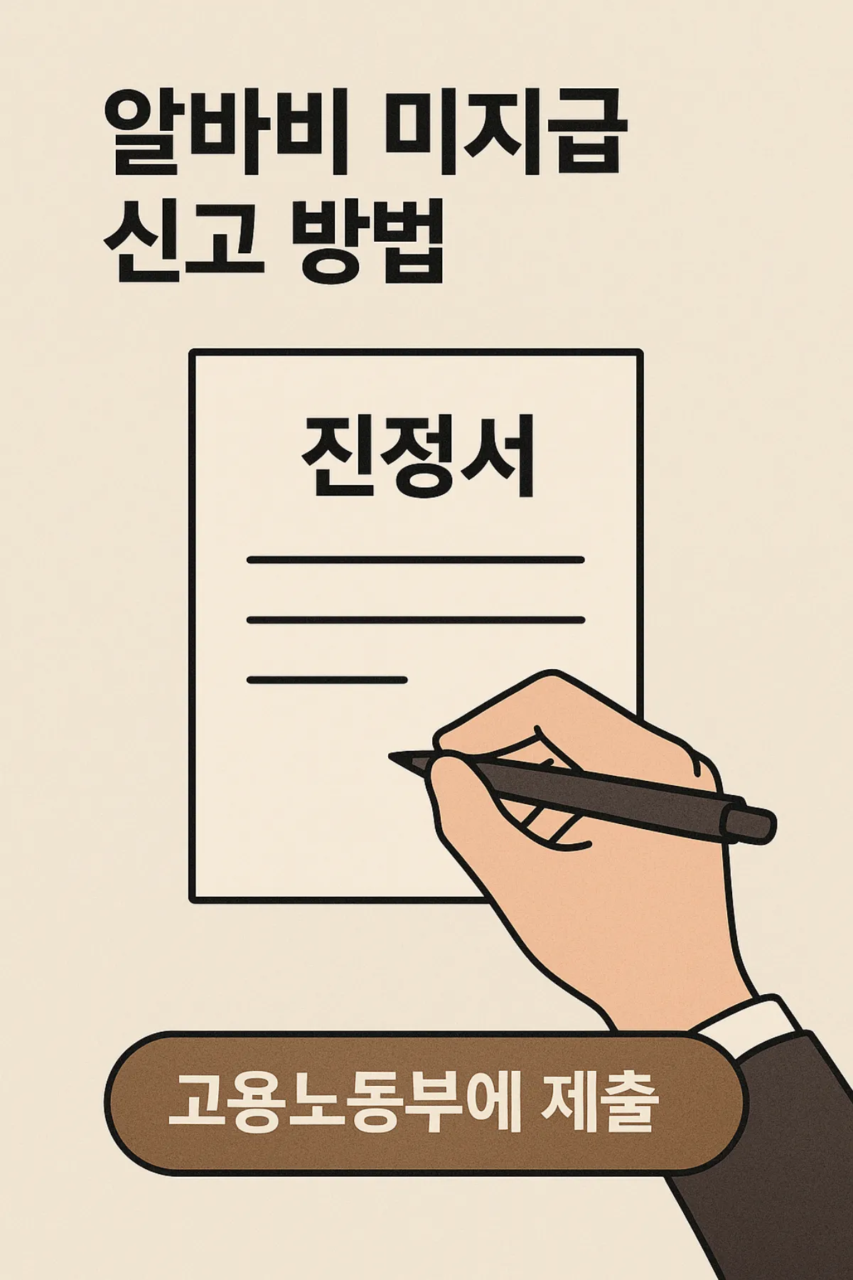 급여 미지급 신고 방법 이미지