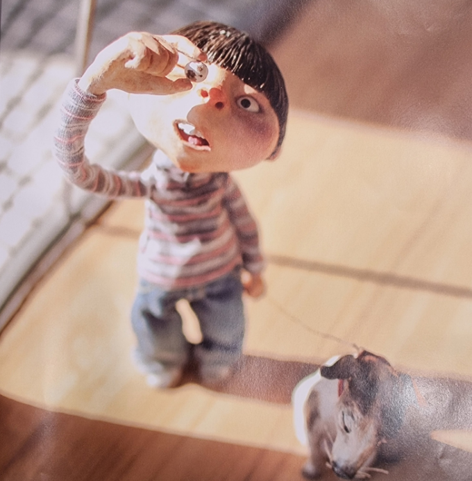 알사탕을 먹게 된 동동이