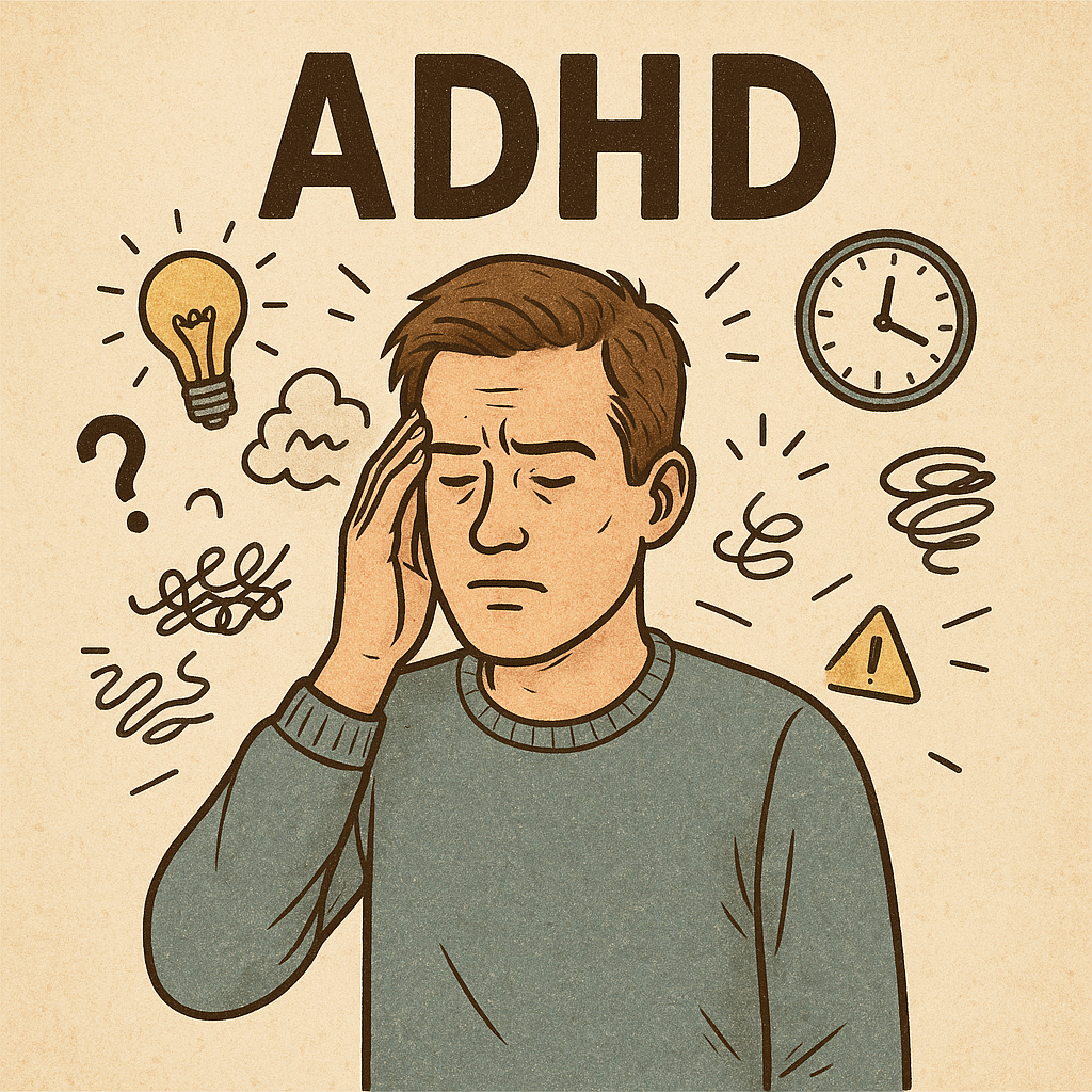 성인ADHD와 관련된 이미지