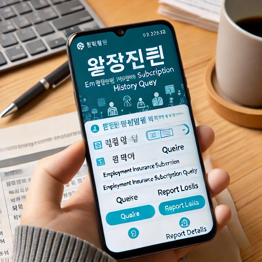 고용보험 가입이력