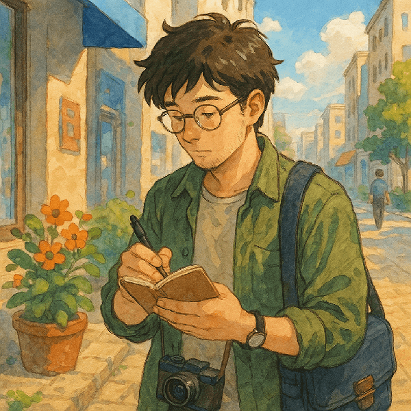 시나리오 문단 : 하루는 짧은데, 나는 점점 지쳐가고 있었습니다