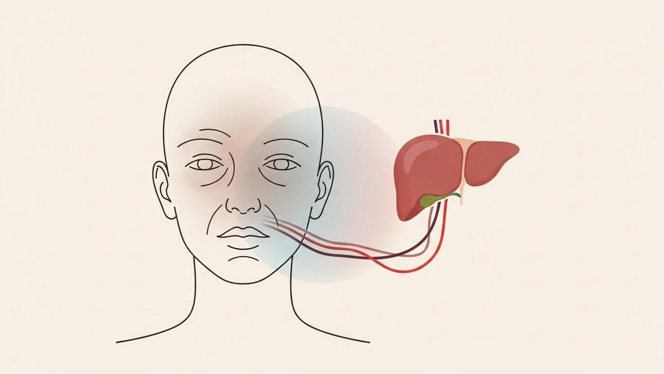 안색 변화: 혈액 정화 기능 저하의 결과