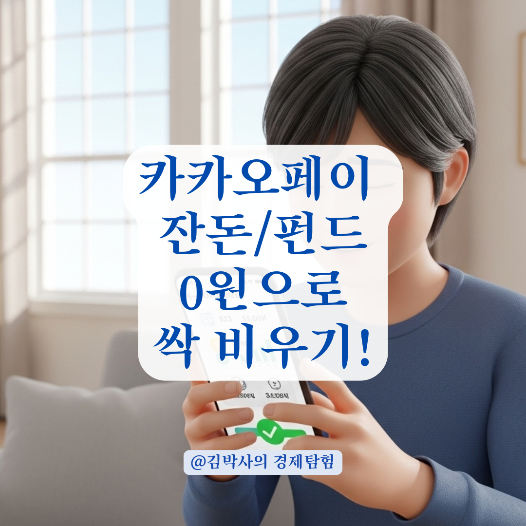 카카오페이 펀드와 주식 소수점 잔산 깔끔하게 정리하고 해지하는 법!