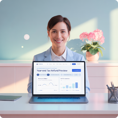 연말정산 미리보기 이미지