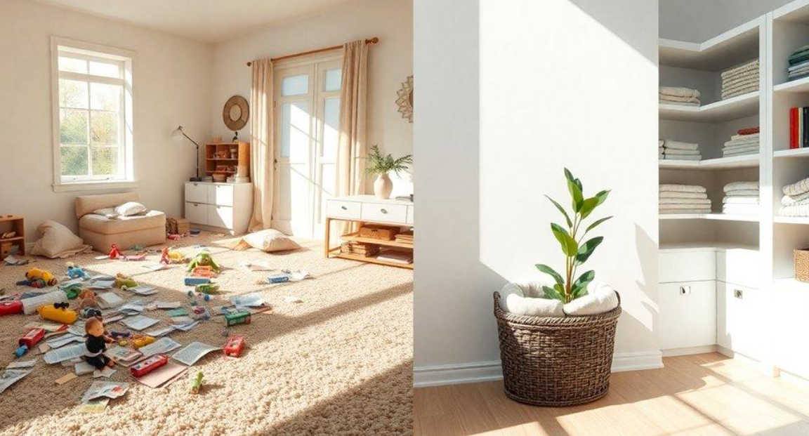 집안 정리 습관 (즉시정리, 동선설계, 마감루틴)