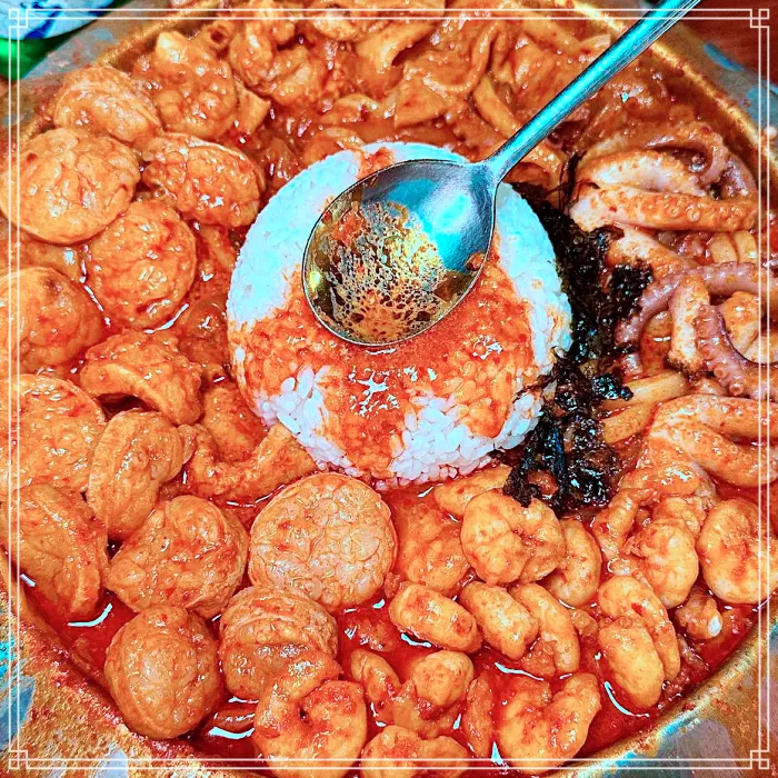 화성 백미리 마을, 궁평 유원지, 솔밭 맛집 직접 잡은 뻘낙지, 낙지볶음