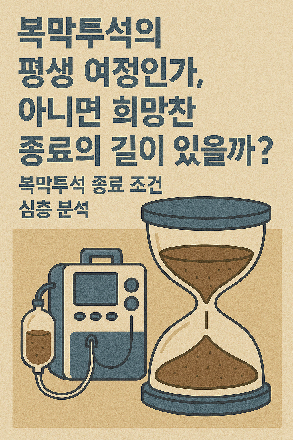 복막투석의 평생 여정인가, 아니면 희망찬 종료의 길이 있을까? 복막투석 종료 조건 심층 분석