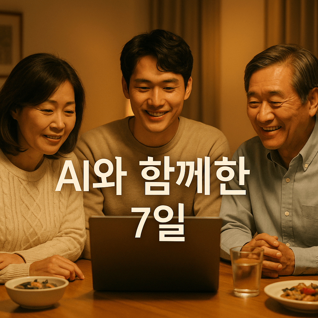 70세 부모님과 AI 로 함께 한 7일