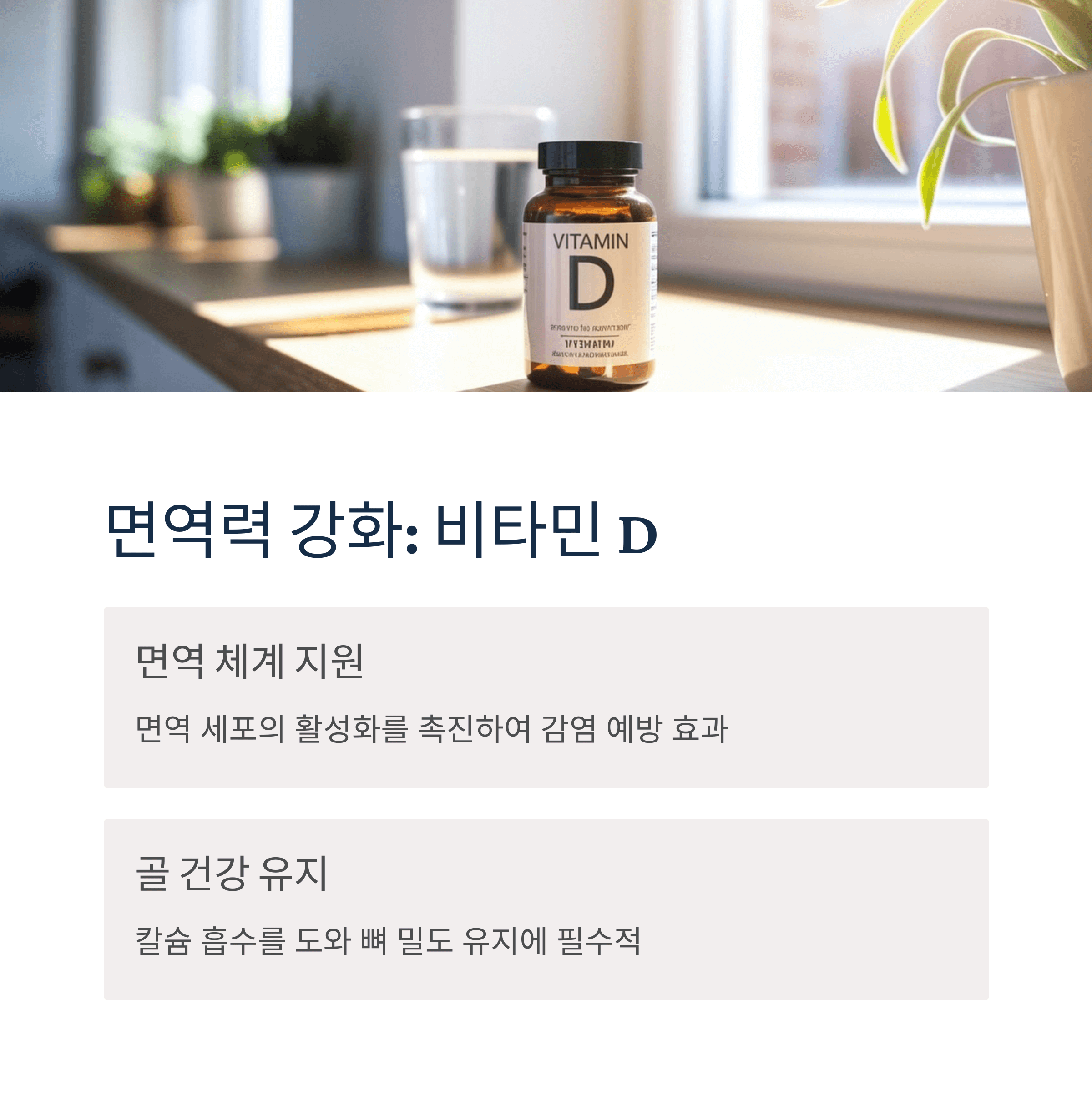 효과 좋은 영양제 TOP 5