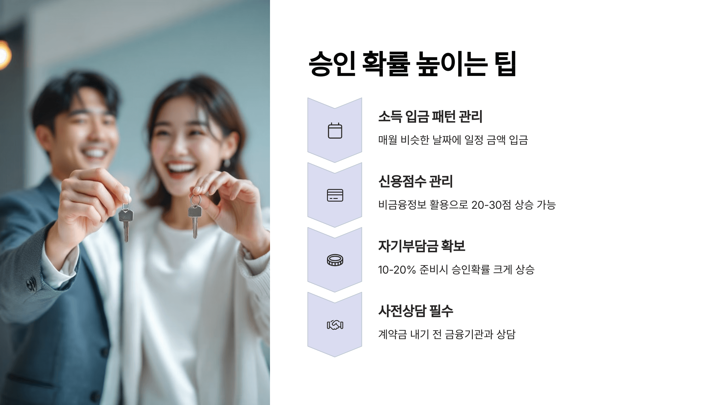 승인 확률 높이는 팁