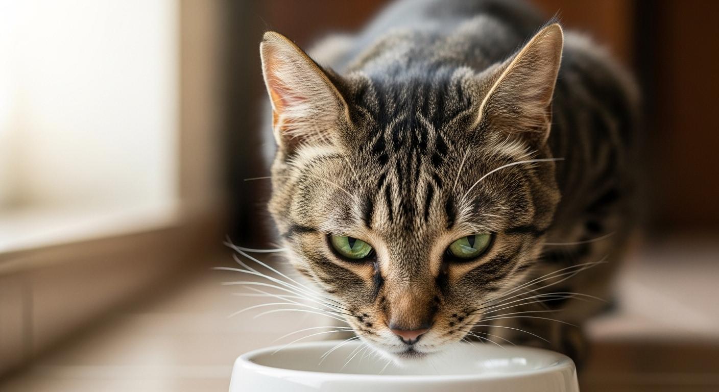 고양이 헛구역질 식욕부진