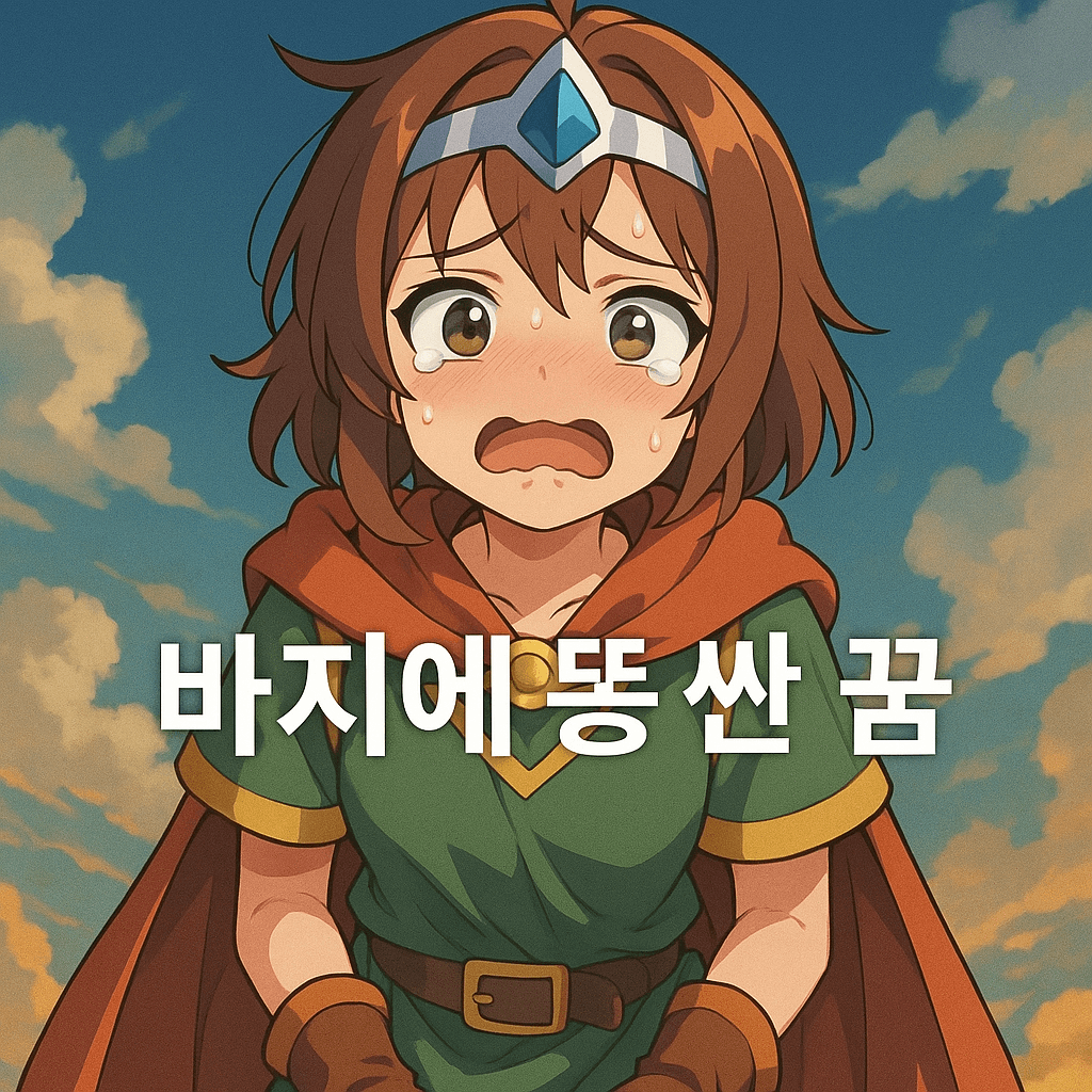 바지에 똥 싼 꿈