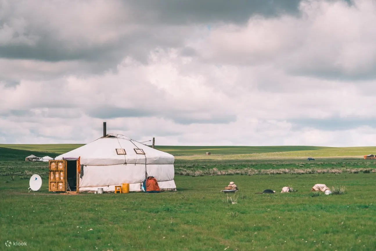 몽골 오지 여행 야생 게르의 모습