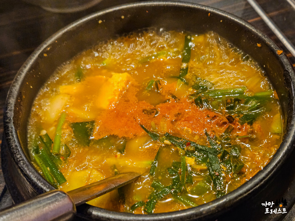 창심관 된장찌개
