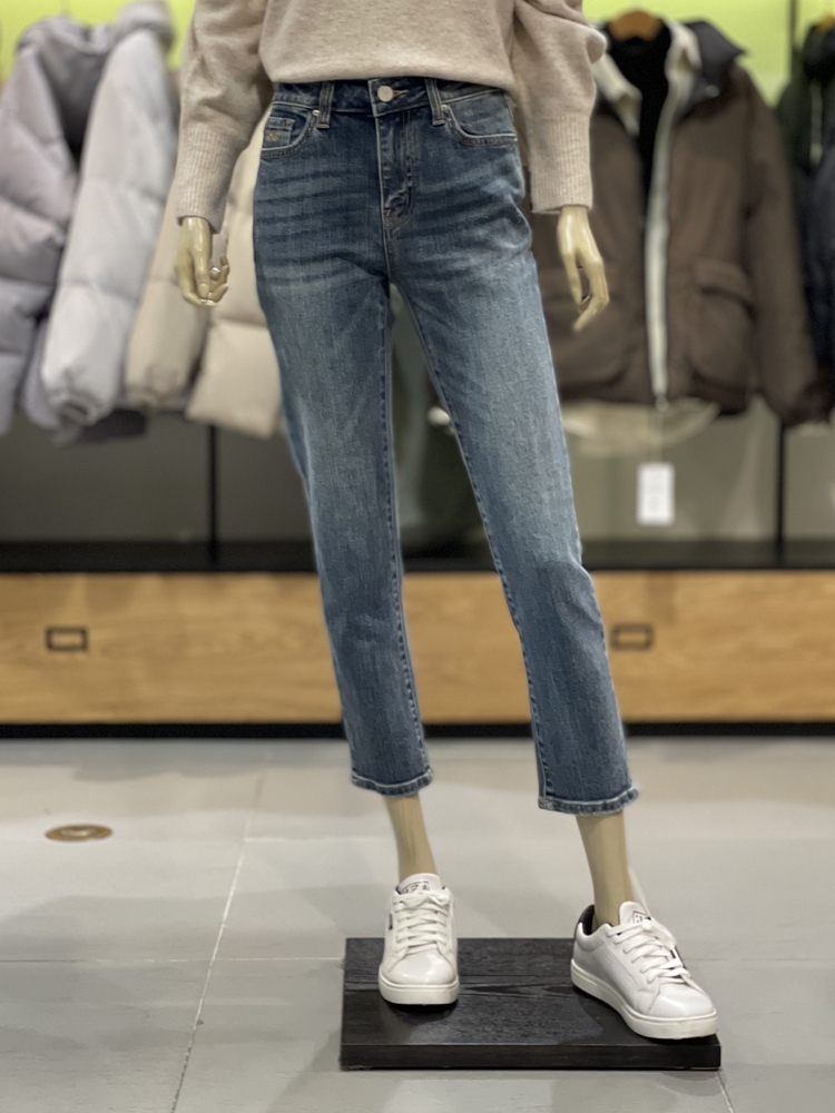 플랙진 21FW 여성 청바지 하트K71 슬림일자 PJTO5HAK715