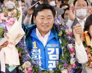 김관영 전북도지사 당선