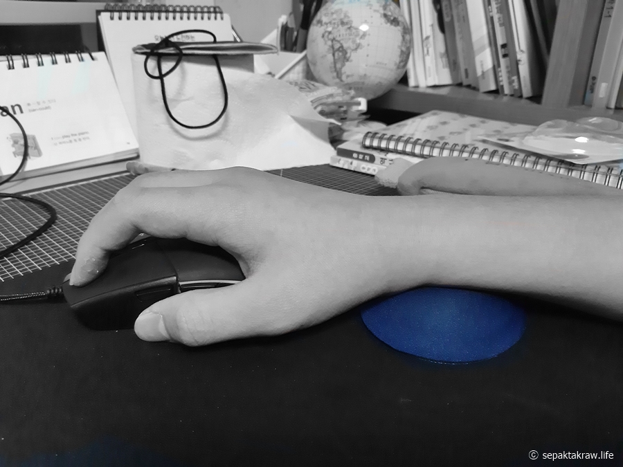 마우스손목쿠션