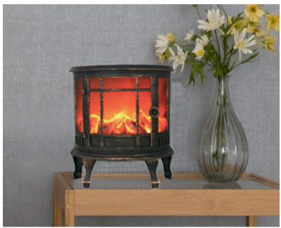 G형 벽난로 무드등