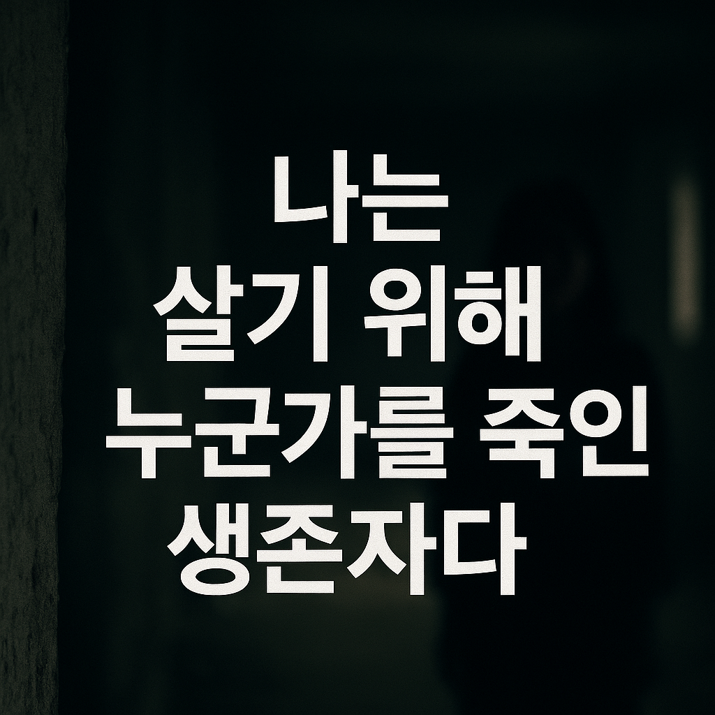 나는 생존자다 6화 지존파