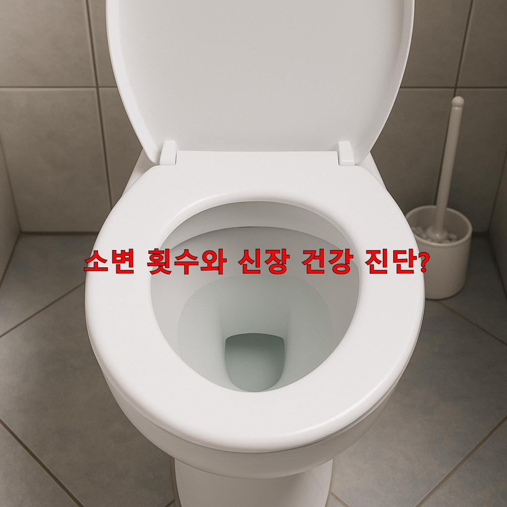 소변 하루 8번 이상 신장이 망가질 수 있다? 신장 건강 조기증상과 예방법 총정리