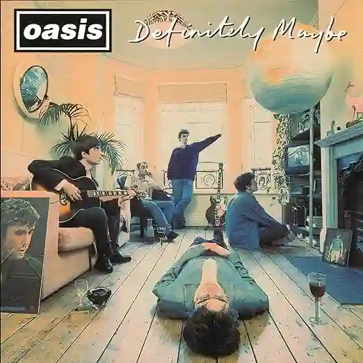 Oasis-Live-Forever-1집-앨범-definitely-maybe