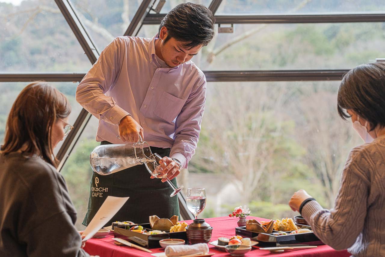 Fukuchi’s Premium Lunch: Local Food Served in Agano Pottery — original photograph 4