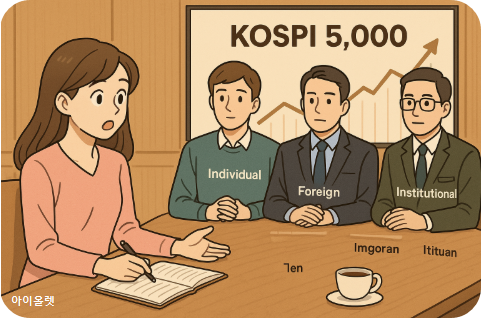 누가 코스피 5,000을 이끄는가