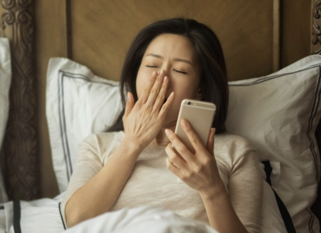 자기전에 스마트폰