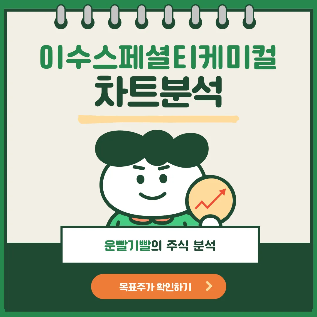 이수스페셜티케미컬 차트분석