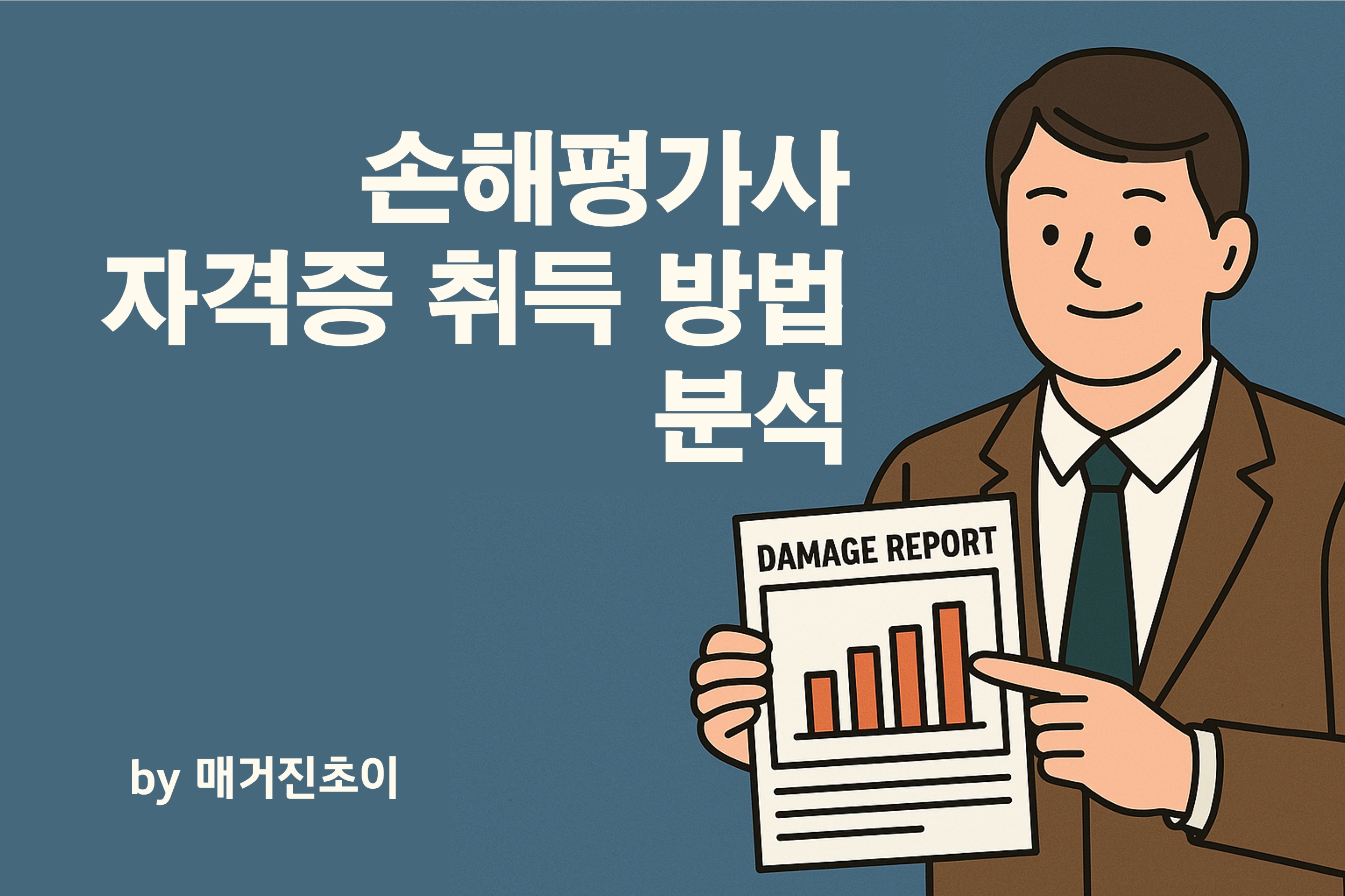 손해평가사 자격증 취득방법 분석_매거진초이