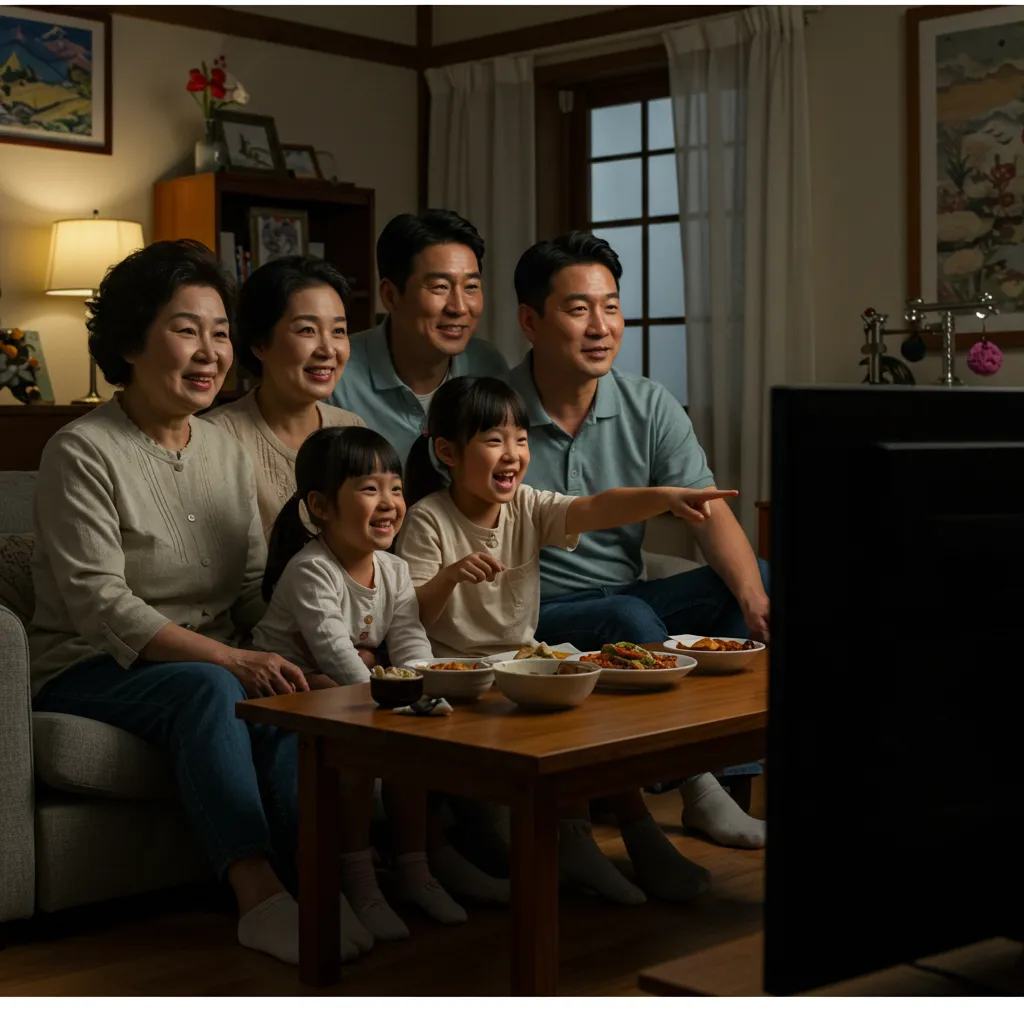 할머니할아버지_손자손녀_시청