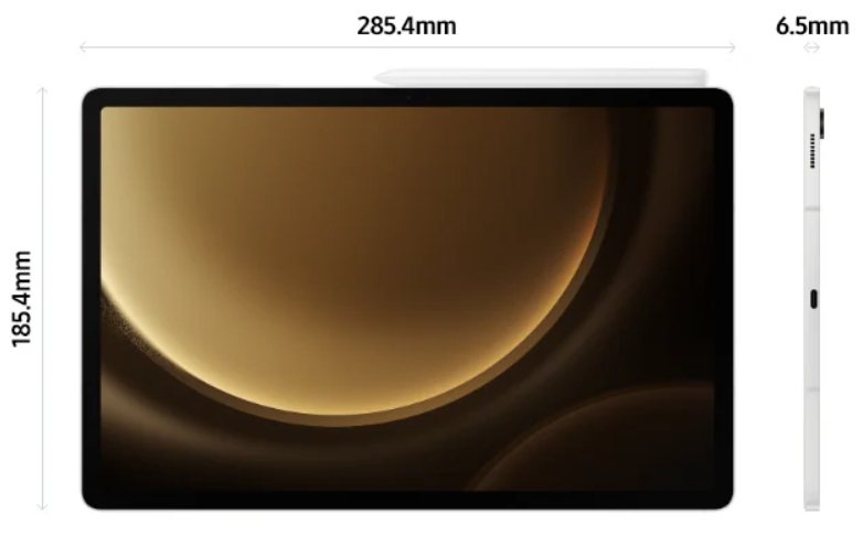 삼성 갤럭시탭 S9 FE + 외관