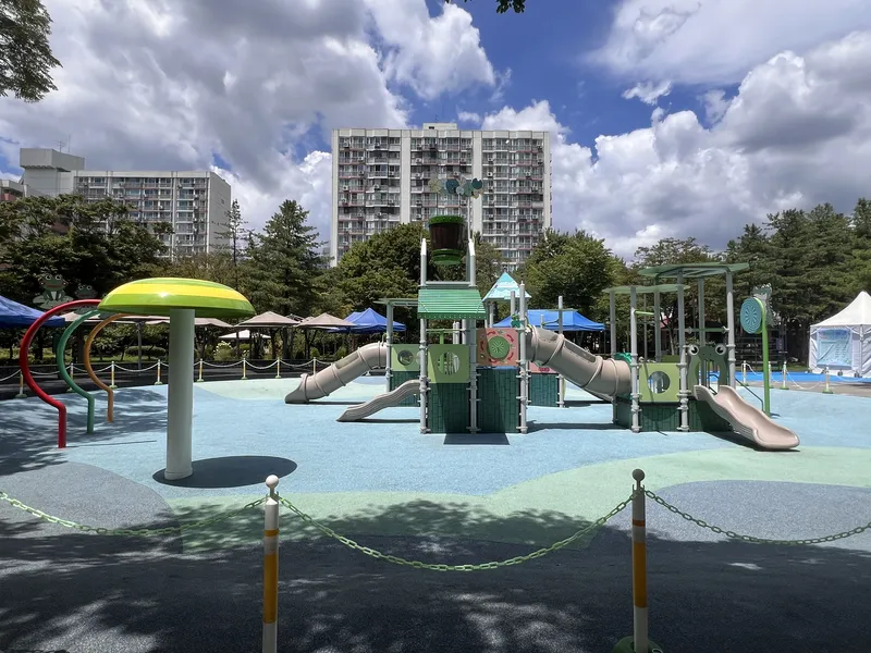 노원 느티울근린공원 물놀이장