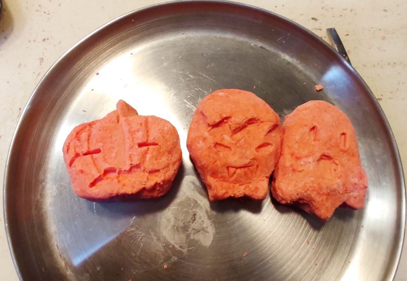 호박괴물 드라큘라 유령 모양 비누