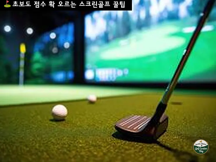 당신도 스크린골프 잘 칠 수 있습니다