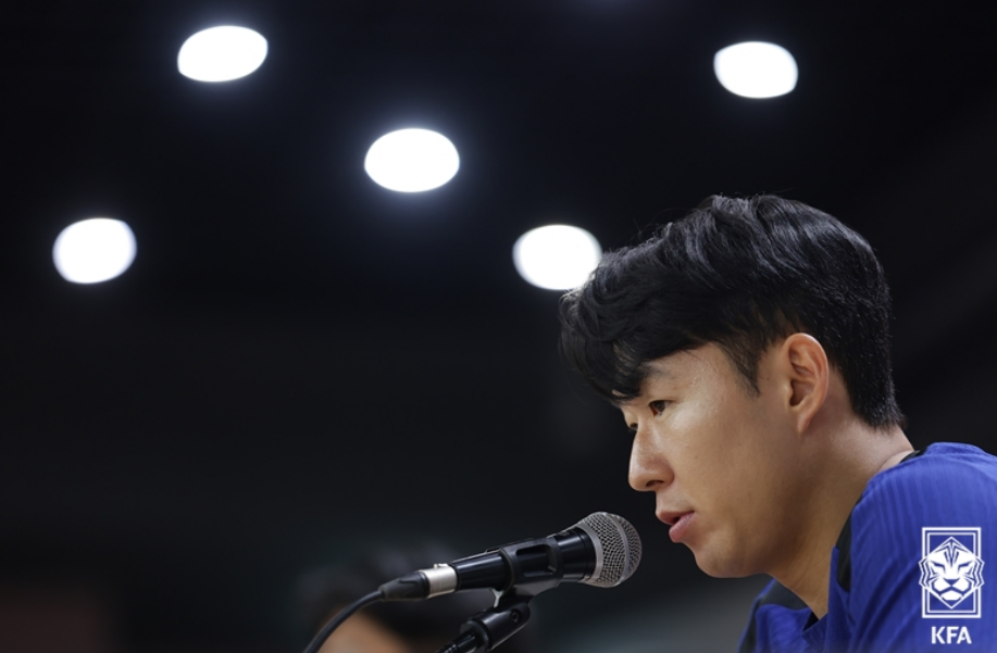 중국전 손흥민 인터뷰