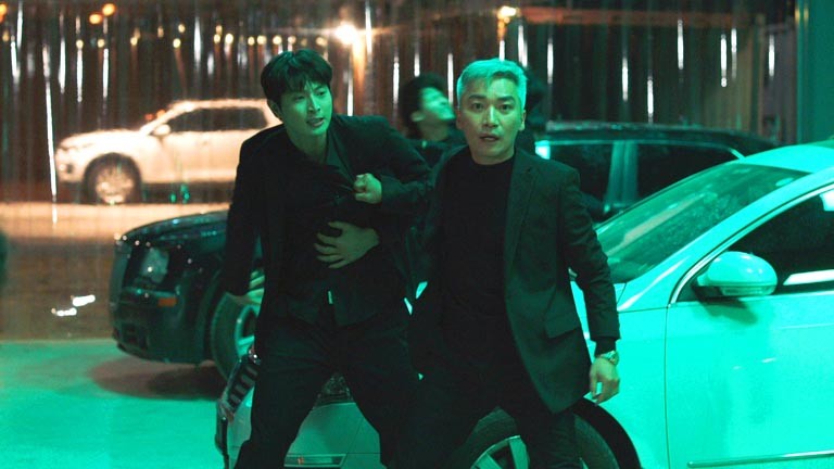 정진운, 조재윤 배우의 모습