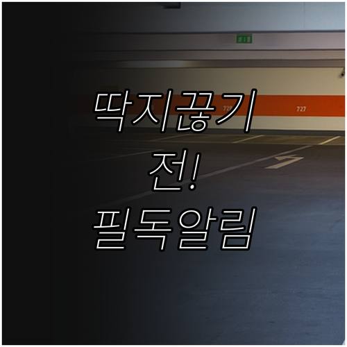 나주시 주정차 단속 알림 서비스 가입..