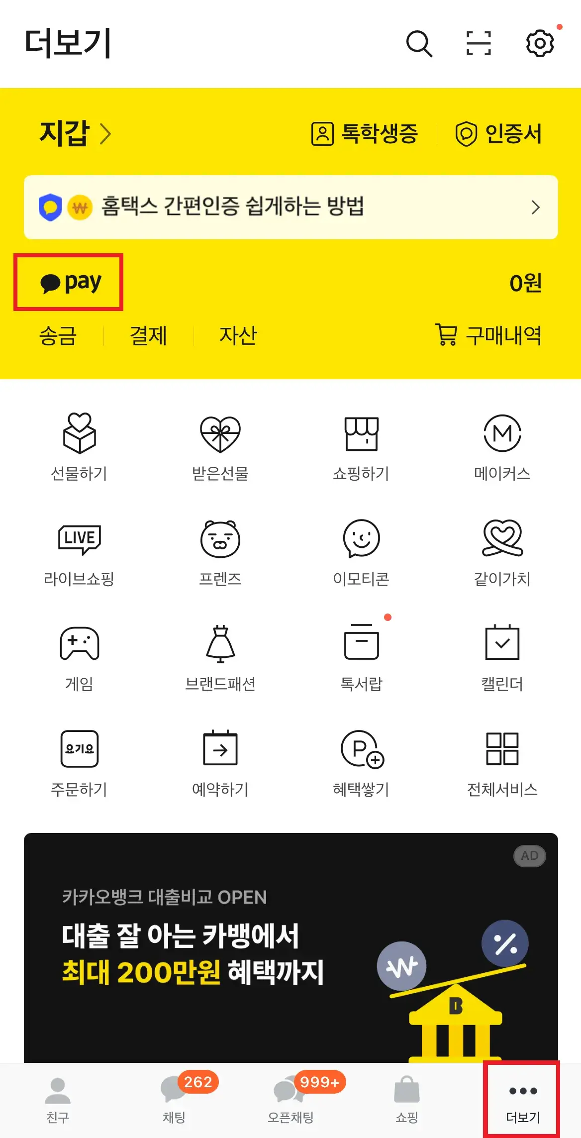 카카오페이 무료