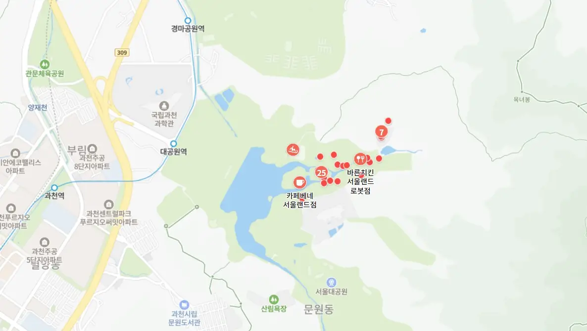 서울랜드 불빛축제 루나파크