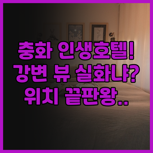 뉴 인터내셔널 호텔 충화 추천 후기 ..