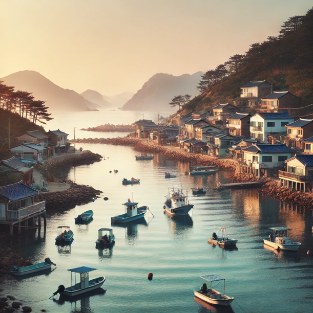 혼자 떠나기 좋은 조용한 바다 사진