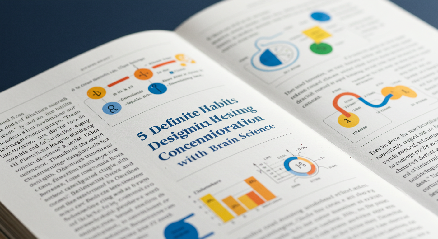 집중력 높이는 뇌과학 기반 습관 5가지